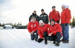 Bak fv:  Lars Næs (Lillehammer Olympiapark), Knut Løvlien, Stein Løvlien (Løvlien Maskin Rena) og Lars Teigen (Lillehammer Olympiapark). Foran fv: Johannes Haukåssveen (Ringsaker Fjell & Fritid), Oddgeir Mælingen og Tor Skraastad (Birkebeinerrennet).