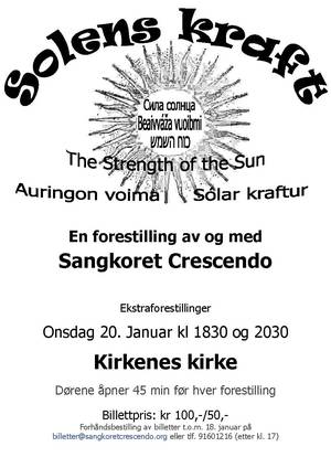 Konsertplakat til kirka 20 januar Konsertplakat til kirka 20 januar