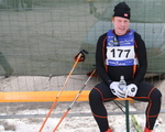 En sliten skikonge