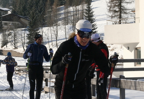 Sandra Hansson i Marcialonga.