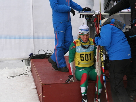 Sandra Hansson, Vasaloppet 2010. Foto: Ola Jordheim Halvorsen Sandra Hansson, Vasaloppet 2010.