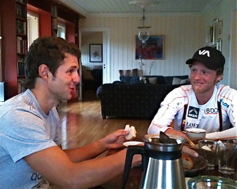 Nikolay Pankratov og Martin Johnsrud Sundby