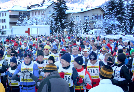 Marcialonga. Foto: Geir Nilsen / Langrenn.com.