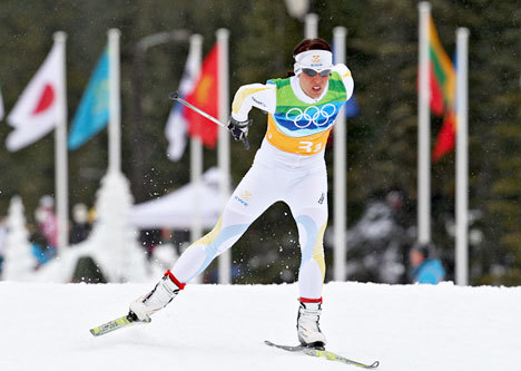 Charlotte Kalla. Foto: Nordic Focus.