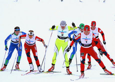 Beitostølen. Sprintfinale damer. Foto: Geir Nilsen/Langrenn.com.