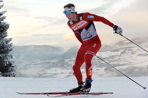 Simen Østensen, Val di Fiemme 2010. Foto: Felgenhauger/NordicFocus.