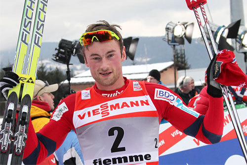 Petter Northug, Tour de Ski målgang siste etp. Val di Fiemme 2011. Foto: Hemmersbach/NordicFocus.