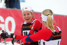 Britt Ingunn Nydal, sølv på sprinten under U23-VM i Otepää i Estland. Foto: Erik Borg.