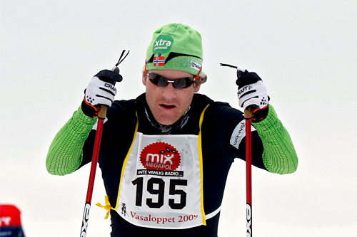 Jens Arne Svartedal, Vasaloppet 2009. Foto: Felgenhauer/NordicFocus.
