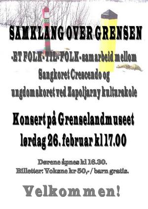 Konsert Samklang over grensen 27 02 2011 Konsert Samklang over grensen 27 02 2011