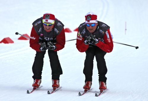 Skitesting i Kollen. Foto: Hemmersbach/NordicFocus. Skitesting i Kollen.