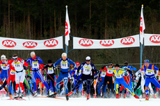 Starten går i SkejtVasan 2011. Foto: Vasaloppet. Starten går i SkejtVasan 2011. Foto: Vasaloppet.