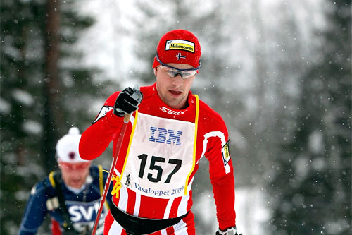 Arne Post i Vasaloppet. Foto: Felgenhauer/NordicFocus.