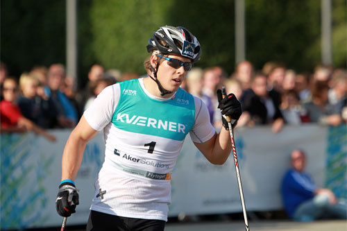 Anders Gløersen på Oslo Skishow 2011. Foto: Erik Borg.