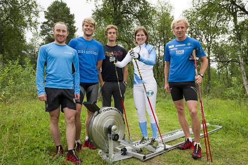 Deler av Team Exspirit og ThoraxTrainer. Foto: Magnus Östh.