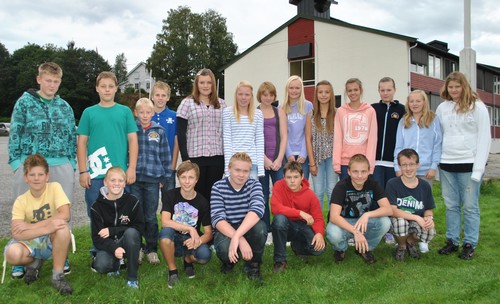 8A ved Sigdal ungdomsskole skoleåret 2011-2012