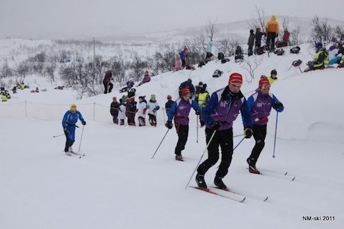 Tromsø Skiteam under NM 2011