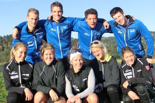 Team Hovden 2011-12. TRygve Henden Gaasø og Svein Halvor Dahl er ikke tilstede. Foto: Privat