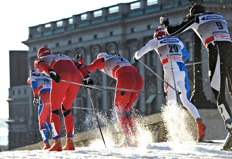 Herrenes verdenscupsprint i Stockholm i 2011. Foto: Felgenhauer/NordicFocus.