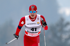Snorri Einarsson i Val di Fiemme i forbindelse med Tour de Ski 2011. Foto: Laiho/NordicFocus.