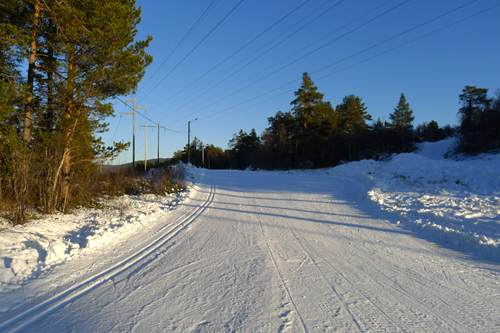 Nå er det løyper på Geilo. Foto: Geilo IL.