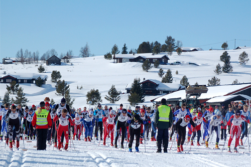 Furusjøen Rundt-rennet. Foto: Tone Sidsel Sanden. Furusjøen Rundt-rennet. Foto: Tone Sidsel Sanden.