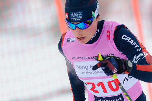 N3 - Norefjellrennet. Seraina Boner på vei mot seier i 2011. Foto: Magnus Östh. N3 - Norefjellrennet. Seraina Boner på vei mot seier i 2011. Foto: Magnus Östh.
