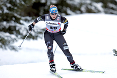 Kikkan Randall i verdenscupen i Davos 2011. Foto: Manzoni/NordicFocus. Kikkan Randall i verdenscupen i Davos 2011. Foto: Manzoni/NordicFocus.