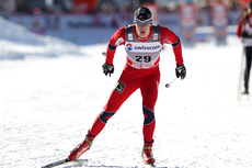 Anders Gløersen på sprinten i verdenscuprunden i Davos 2011. Foto: Manzoni/NordicFocus.