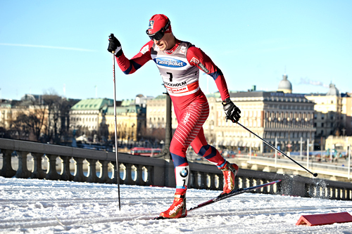 John Kristian Dahl på verdenscupsprinten i Stockholm 2011. Foto: Felgenhauer/NordicFocus.