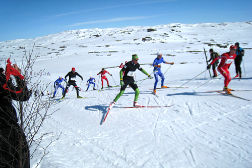 Illustrasjonsbilde for Haukelirennet. Arrangørfoto.