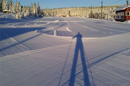 G&aring;sbu langrennsenter. Foto: Stein Arne Neg&aring;rd.