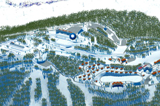 Området hvor langrenn og skiskyting skal arrangeres under OL i Sotsji 2014. Grafikk: Sochi2014.com. Området hvor langrenn og skiskyting skal arrangeres under OL i Sotsji 2014. Grafikk: Sochi2014.com.