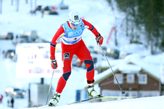 Astrid Uhrenholdt Jacobsen i NM-stafetten på Voss 2012. Sammen med lagvenninner i IL Heming ble det sølvmedalje. Foto: Geir Nilsen/Langrenn.com.