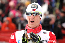 Kristian Tettli Rennemo på NM i Voss 2012. Foto: Geir Nilsen/Langrenn.com.
