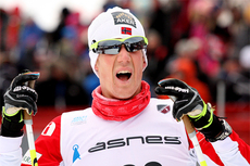 Kristian Tettli Rennemo på NM i Voss 2012. Foto: Geir Nilsen/Langrenn.com.