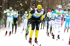 Thomas Alsgaard på vei mot 5. plass i det 63 km lange Tartu Maraton 2012. Foto: Laiho/NordicFocus.