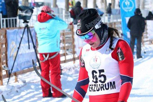 Hilde Losgård Landheim ble nest beste norske med 15. plass på 5 km klassisk under junior-VM 2012. Foto: Erik Borg. Hilde Losgård Landheim ble nest beste norske med 15. plass på 5 km klassisk under junior-VM 2012. Foto: Erik Borg.