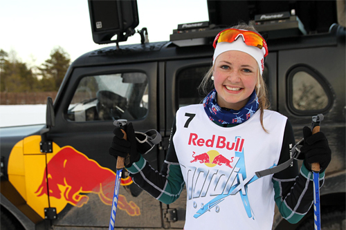 Marte Skaug har sikret seg plass i Red Bull Nordix 2012 gjennom kvalifisering i Stokke i Vestfold. Arrangørfoto.