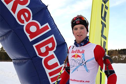 Didrik Fjeld har sikret seg plass i Red Bull Nordix 2012 gjennom kvalifisering i Stokke i Vestfold. Arrangørfoto. Didrik Fjeld har sikret seg plass i Red Bull Nordix 2012 gjennom kvalifisering i Stokke i Vestfold. Arrangørfoto.