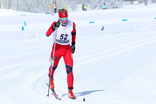 Thea Krokan Murud ble beste norske med 14. plass på 5 km klassisk i junior-VM 2012. Foto: Erik Borg.