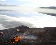 Fra fottur til Skåland