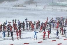 Junior-NM i Holmenkollen 2012. Foto: Olaug Hjelstuen.
