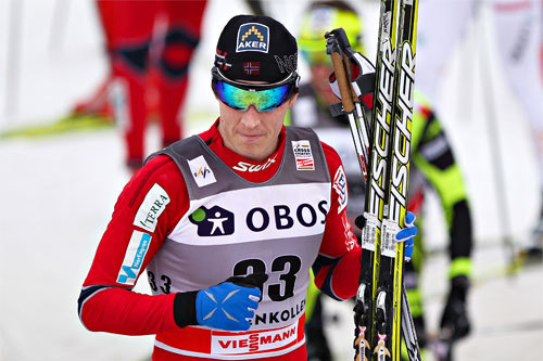 Petter Eliassen på 5-mila i Holmenkollen 2012. Foto: Laiho/NordicFocus.