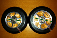 Rulleskihjul fra Swenor. Foto: Guy Mauseth.