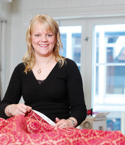 <br> Lærling Stine Merethe Larsen