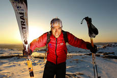 Ola Berger smiler fornøyd etter å ha vunnet Monsterbakken Vassfjellet 2013. Foto: Aapo Laiho. Ola Berger smiler fornøyd etter å ha vunnet Monsterbakken Vassfjellet 2013. Foto: Aapo Laiho.