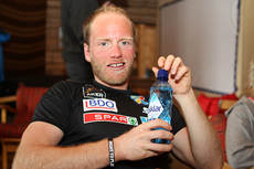 Martin Johnsrud Sundby på Sognefjellshytta under en av landslagets sommersamlinger. Foto: Erik Borg. Martin Johnsrud Sundby på Sognefjellshytta under en av landslagets sommersamlinger. Foto: Erik Borg.