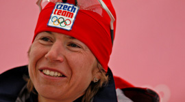 Katerina Neumannova. Foto: Erland Lundby