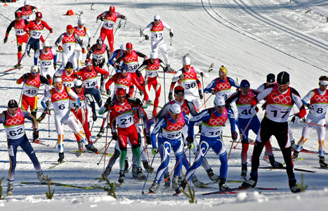 Norge må bli bedre i fellesstarter i fristil. Foto: Erland Lundby